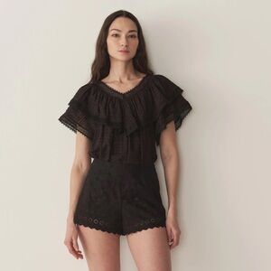 Doen Cosenza Top small black NWT!